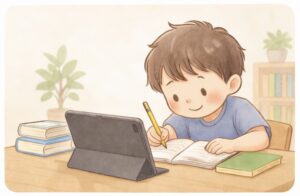 オンライン学習室『まなびぃ』の学習の土台づくりプログラム